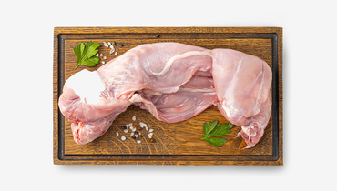Изображение товара Охлажденная тушка кролика ВкусВилл подготовленная для запекания