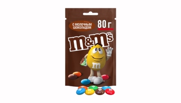 Изображение товара Драже M&M`s с молочным шоколадом покрытое хрустящей разноцветной глазурью 80 г