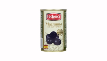 Изображение товара Маслины Federici без косточки 300 г