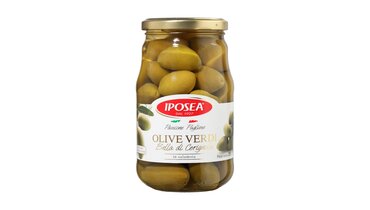 Изображение товара Оливки Iposea Bella di Cerignola с косточкой 530 г