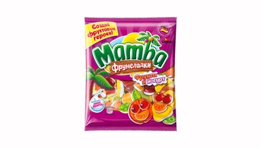 Изображение товара Мармелад Mamba Фрумеладки фрукты и йогурт 72 г