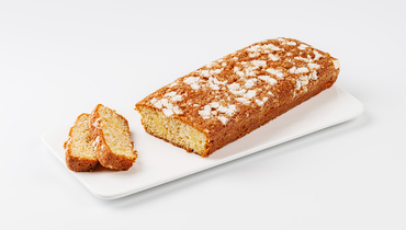 Изображение товара Немецкий ванильный пирог ВкусВилл 300 г с лимонными вкраплениями