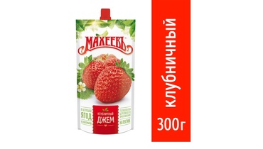 Изображение товара Джем Махеевъ Клубничный 300 г