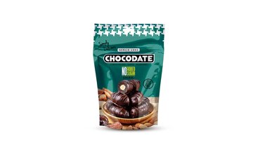 Изображение товара Финики Chocodate с миндалем в темном шоколаде без добавления сахара 100 г