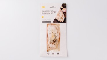 Изображение товара Филе куриной грудки с перцем и чесноком, нарезка