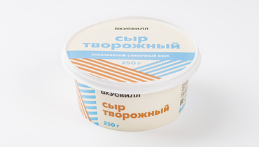 Изображение товара Сыр творожный "Вкусвилл", 250 г
