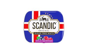 Изображение товара Конфеты Scandic Лесные ягоды без сахара 14 г