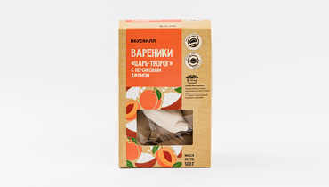 Изображение товара Вареники "Царь-Творог" с персиковым джемом