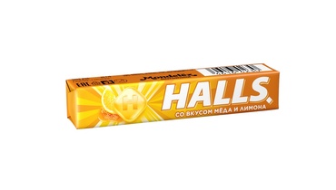 Изображение товара Карамель леденцовая Halls со вкусом меда и лимона 25 г