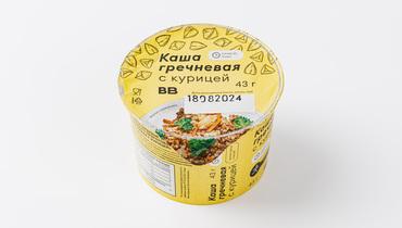 Изображение товара Каша гречневая с курицей быстрого приготовления
