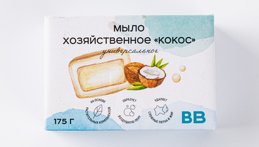 Изображение товара Мыло хозяйственное "Кокос"