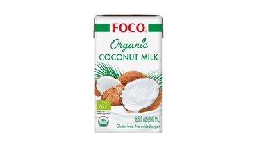 Изображение товара Кокосовое молоко Foco Organic Tetra Pak 250 мл