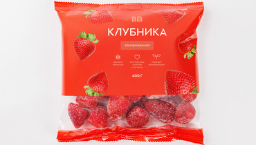 Изображение товара Замороженная клубника ВкусВилл 400 г шоковая заморозка натуральный вкус и польза