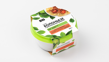 Изображение товара Соус болоньезе с растительным фаршем ВкусВилл 150 г - натуральный растительный соус для макарон