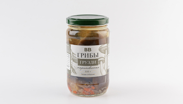 Изображение товара Грибы грузди маринованные, 330 г