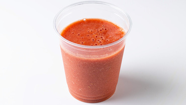 Изображение товара Фруктовый смузи ВкусВилл 300 мл натуральный и бодрящий напиток из апельсина малины и банана