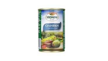 Изображение товара Оливки Monini с анчоусом 300 г
