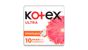 Изображение товара Прокладки гигиенические Kotex Ultra Normal 10 шт