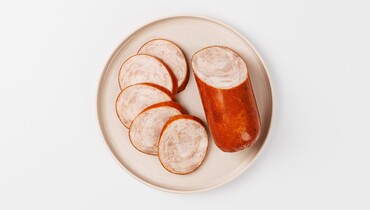 Изображение товара Колбаса "Куриная домашняя", полукопченая, 260 г