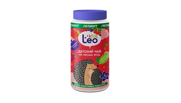 Изображение товара Детский гранулированный чай Леовит Leo Kids Лесные ягоды 200 г для малышей с 6 месяцев