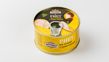 Изображение товара Риет из тунца сливочный, 115 г