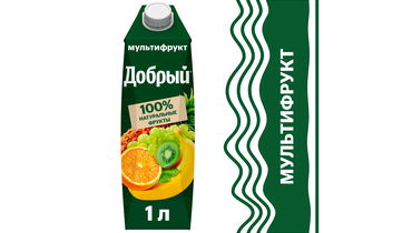 Изображение товара Нектар Добрый Мультифрукт 1 л