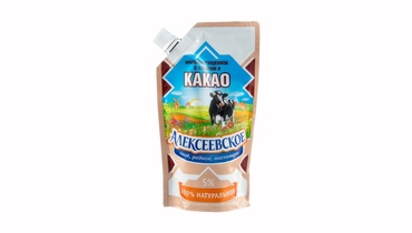 Изображение товара Молоко сгущенное цельное Алексеевское с сахаром и какао 5% 270 г