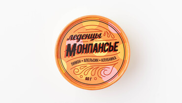 Изображение товара Леденцы Монпансье ВкусВилл с натуральными ароматизаторами, 60 г