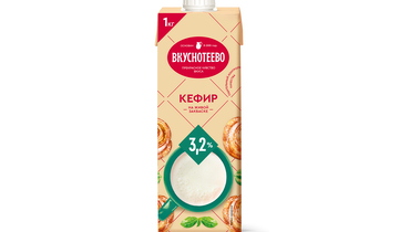 Изображение товара Кефир Вкуснотеево 3,2% 1 л