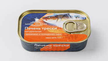Изображение товара Печень трески атлантической натуральная, 115 г