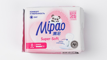 Изображение товара Прокладки гигиенические дневные MIPAO, 8 шт