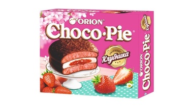 Изображение товара Пирожное Orion Choco-Pie Клубника 360 г