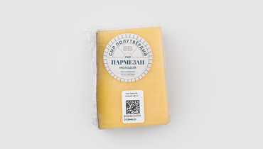 Изображение товара Пармезан молодой ВкусВилл 150 г натуральный сыр свежий и мягкий
