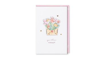 Изображение товара Открытка City home Пусть сбываются мечты двойная с металлизированным тиснением 1 шт