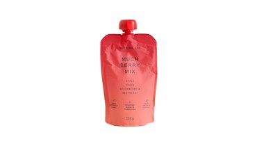 Изображение товара Пюре фруктовое Nutrino Lab Яблоко персик клубника малина 200 г