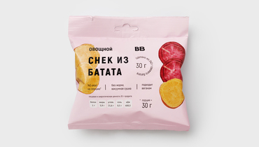 Изображение товара Снек овощной из батата, 30 г