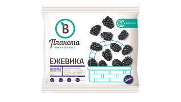 Изображение товара Ежевика Планета Витаминов замороженная 300 г
