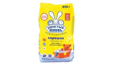 Изображение товара Стиральный порошок для детского белья Ушастый нянь универсальный 800 г