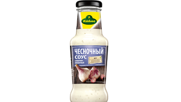Изображение товара Соус Kuhne Spicy sauce garlic Чесночный 250 мл