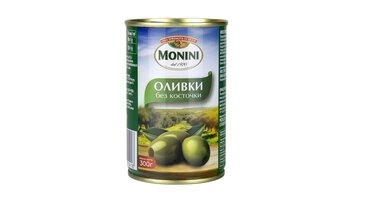 Изображение товара Оливки Monini без косточки 300 г