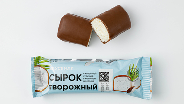 Изображение товара Сырок творожный с кокосовой стружкой 5%