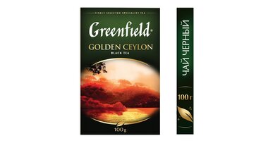 Изображение товара Чай черный Greenfield Golden Ceylon крупнолистовой 100 г