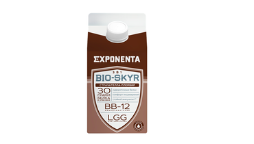 Изображение товара Напиток кисломолочный Exponenta BIO-SKYR страчателла-пломбир обезжиренный 500 г