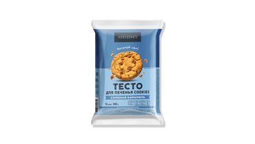 Изображение товара Тесто для печенья Cookies Соленая карамель замороженное 300 г