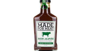 Изображение товара Соус Kuhne Made for Meat Bacon Jalapeno томатный с перцем Халапеньо 375 мл