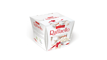 Изображение товара Конфеты Raffaello с цельным миндальным орехом в кокосовой обсыпке 150 г