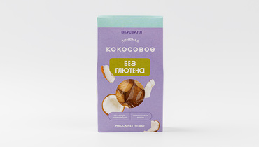 Изображение товара Печенье "Кокосовое", 85 г (без глютена)