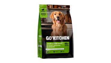 Изображение товара Полнорационный сухой корм для собак GO'KITCHEN из ягненка и фруктов 1,59 кг