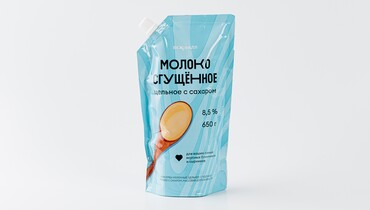 Изображение товара Молоко сгущенное цельное с сахаром, 650 г