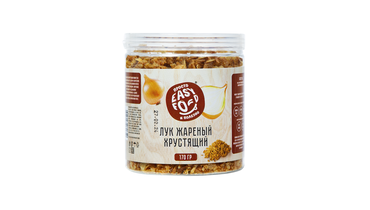 Изображение товара Приправа Easy Food Лук жареный хрустящий 170 г для блюд и выпечки
